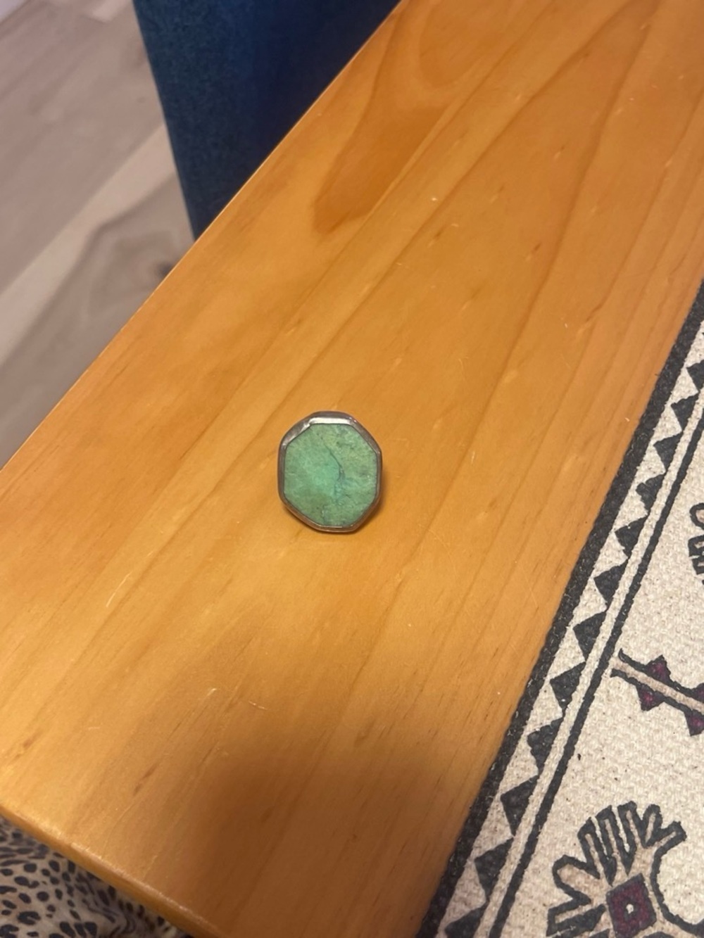 Chan Luu Green Stone Accent Ring